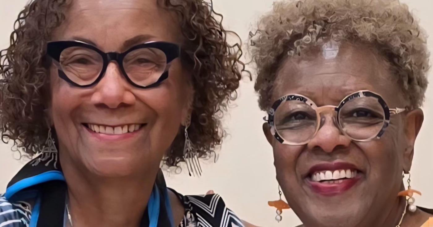 Post Co-Publisher Gay Plair Cobb with Brendalynn Goodall. Courtesy photo.