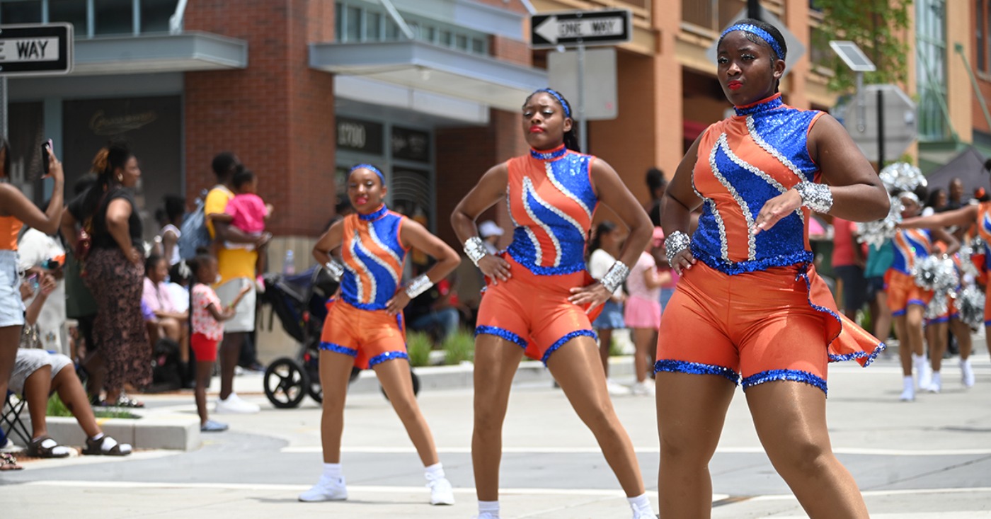 The Kansas City Juneteenth Parade returned to 18th Street on June 6, drawing large crowds to the historic 18th & Vine District. The parade featured drill teams, dance groups, car clubs, Greek organizations, community groups and elected officials, helping launch a busy month of Juneteenth celebrations throughout the Kansas City metro.