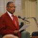 Former Assemblymember Reggie Jones-Sawyer (D-Los Angeles) authored Assembly Bill 3089, which formally apologized for California’s role in perpetuating slavery and its enduring harms against Black Californians. Gov. Gavin Newsom signed the bill into law in September 2024. A similar measure by Assemblymember James C. Ramos (D-Highland), apologizing for the state’s historical mistreatment of California Native Americans, has reached Newsom’s desk. CBM photo by Antonio Ray Harvey.