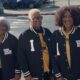 Nuna Phillips-McGee, far right, will be celebrating her 100th birthday with sisters (l. to. r.) Donna Hayes, Ida Williams, Sandra Phillips and Enis Harrison. Photo by Carol Dossman.