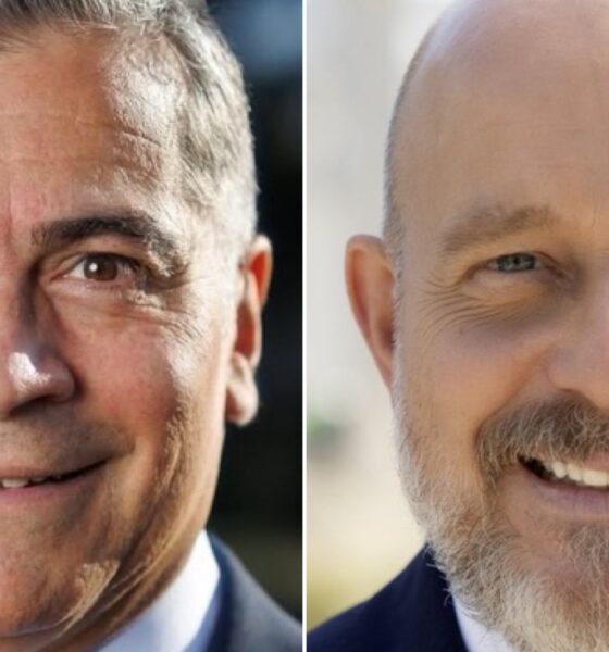 Democrat Xavier Becerra and Republican Steve Hilton.