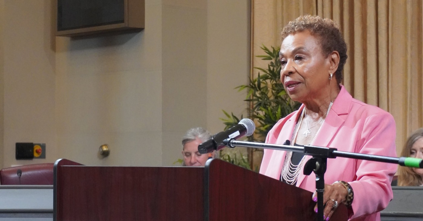 Mayor Barbara Lee.
