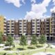 Artist’s rendering of the complex that will have xx units for veterans. Courtesy image.