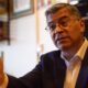 California gubernatorial candidate Xavier Becerra speaks with Black media journalists during a roundtable discussion in Los Angeles on Oct. 15, 2026. CBM photo by Maxim Elramsisy.