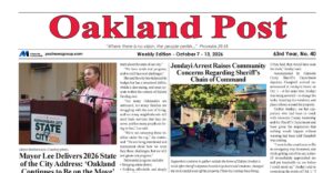 CHECK OUT THE LATEST ISSUE OF THE OAKLAND POST